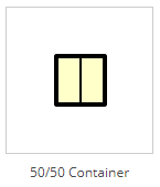 50-50 Container