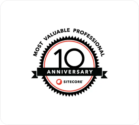 Sitecore Most Valuable Professional, 10 year anniversary