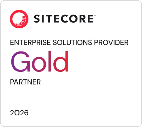 Sitecore Gold Enterprise Solutions Provider Partner, 2026