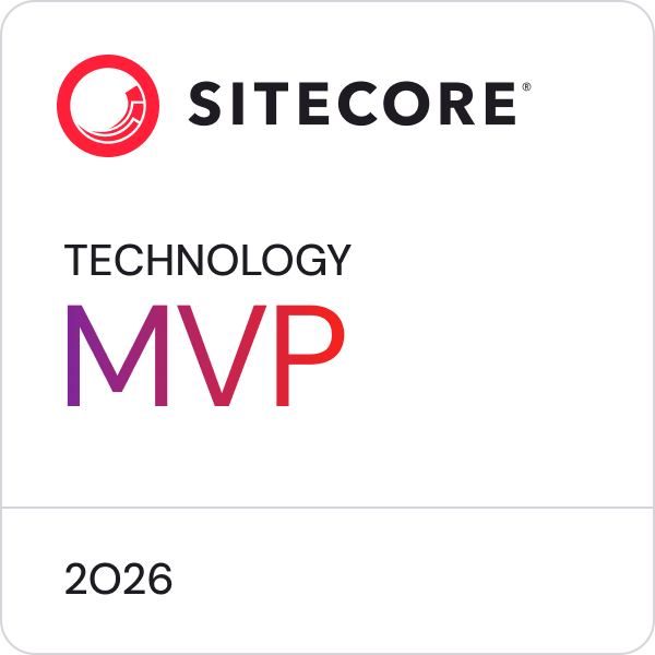 Sitecore Technology MVP, 2026